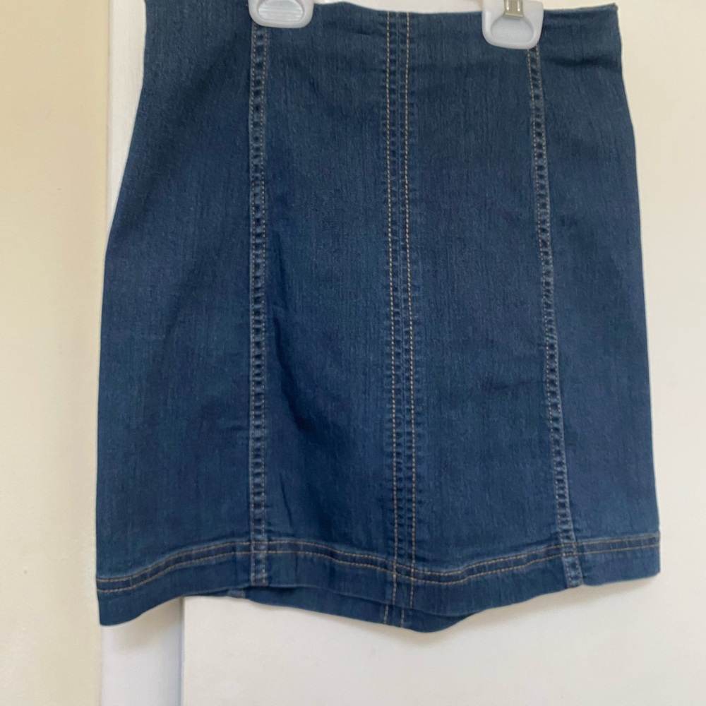 Free People Denim Skirt